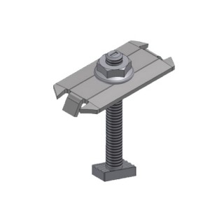 UniRac 302029C SolarMount Preassembled Mid Clamp