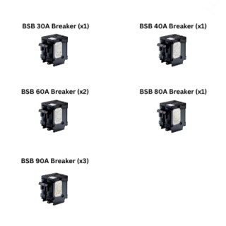 EG4 GridBOSS Breaker Kit EG4 GridBOSS Breaker Kit