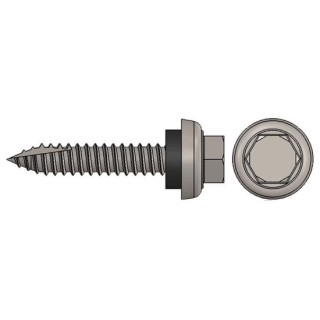 S-5! Bulk 1/4"-14 x 1-1/2" Metal to Wood Screw